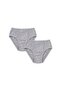 Double Slip Panties 2-11 Years Gray