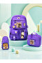 3-Piece School and Daily Combination Set Backpack - School Bag Lunch Bag - 4