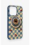 iPhone 13 Pro Compatible Heart Coffee Pattern Silicone Case - 3