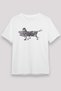 Grasshopper Unisex Printed White T-Shirt - Tshirt