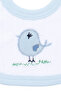 Unisex Blue Chick Motif Towel Tie Apron - 2
