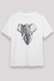 Elephant White Unisex T-Shirt T-Shirt