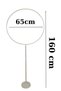 Round Footed Balloon Stand Balloon Decoration Stand Room and Door Decoration |   160 cm - 5