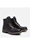 Premium 6 Inch Lace up Waterp Men's Black Boots - 2