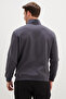 Original Printed Half-Zipper High-Neck Sweatshirt - 6