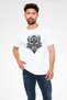 Owl White Unisex T-Shirt T-Shirt - 2