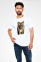 Tiger White Unisex T-Shirt T-Shirt - 2