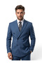 Light Blue Double Breasted Suit