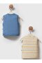 2-Piece Printed 1-9 Month Vest - Blue - 2