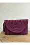 Hand Detailed Envelope Portfolio Clutch Bag - 6
