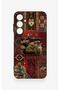 Samsung A55 Compatible Bozkurt and Atatürk Patterned Silicone Case - 2