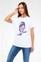 Owl White Unisex T-Shirt T-Shirt - 3