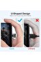 محول USB-C بزاوية 180 درجة، موصل USB-C ذكر إلى USB-C أنثى على شكل حرف U مع دعم PD بقوة 140 واط/4 - 5