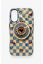 iPhone 16 Compatible Heart Coffee Pattern Silicone Case - 2