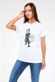 Dinosaur White Unisex T-Shirt T-Shirt - 3