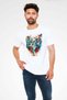 Tiger White Unisex T-Shirt T-Shirt - 2