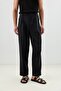 Linen Blend Pleated Men's Trousers