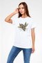Grasshopper Unisex Printed White T-Shirt - Tshirt - 3
