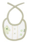 Unisex Green Bear Printed Paw Tie Apron