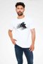 Karga Unisex Printed White T-Shirt - Tshirt - 2