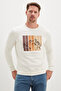 3 Thread Mountain Printed Crew Neck Sweatshirt - 3
