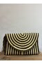 Hand Detailed Envelope Portfolio Clutch Bag - 5