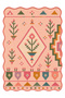 Sdt Traditional Ethnic Patterned Woven Base Decorative Digital Printing Carpet Sdtamour4153