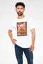 Pig White Unisex T-Shirt T-Shirt - 2