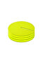 Set of 4 Green Round Plexiglass Coasters (10X10 cm) - 4