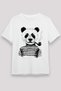 Panda White Unisex T-Shirt T-Shirt