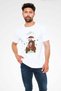Bear White Unisex T-Shirt T-Shirt - 2