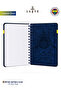 License-Protected New Season A5 Notebook with Puzzle Figures 80 Yp - 2