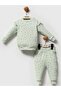 2-Piece Printed 3-12 Month Set - Green