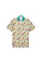Ap Floral Polo Men's Golf Tshirt