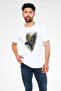 Karga Unisex Printed White T-Shirt - Tshirt - 2
