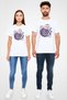 Owl White Unisex T-Shirt T-Shirt - 4