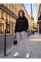 Hooded Tracksuit 2-Piece Seasonal Combination Striped Paris Printed Men-Women Unisex