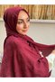Bordo Pattern Jacquard Shawl