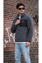 Men's Lamb Welsoft Plush Fabric Full Zipper Jacket with Front Pockets - 2