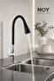 Kitchen Faucet Compatible Black Swivel Head - 2