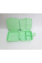 Lunch Box 13X13X9 cm Patterned Lunch Box for School Food Storage - 5