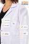 Gold Alpaca Fabric Teacher's Apron, Breathable Fabric, Anti-Wrinkle, Dirt and Stain Resistant - 3