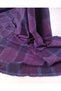 Purple Blue Plaid Jacquard Interlock Fabric Cardigan & Sweater Fabric 140X200Cm - 6