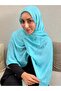Turkuaz Pattern Jacquard Shawl - 2