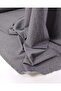 Knitted Steel Interlock Fabric in Dark Gray Color, Tight Knitted Fabric for Cardigans & Dresses, Width: 160cm - 6