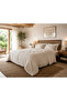 100% Cotton Muslin Duvet Cover Set Natural Ecru Double Size 200X220 cm - 4