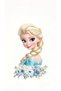 Frozen Elsa Cake Toothpick Set of 6 – Elsa Themed Birthday Cake Decoration Children's Party Decor - 3