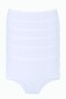 1018 Women's Classic Cut Cotton Plain Bato Panties 6 Pack - 2