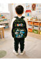 Dinosaur Patterned Boys' Kindergarten Backpack – 35×30×15 cm