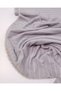 Gray White Transverse Striped Jacquard Interlock Fabric for Cardigans & Sweaters 140X225Cm